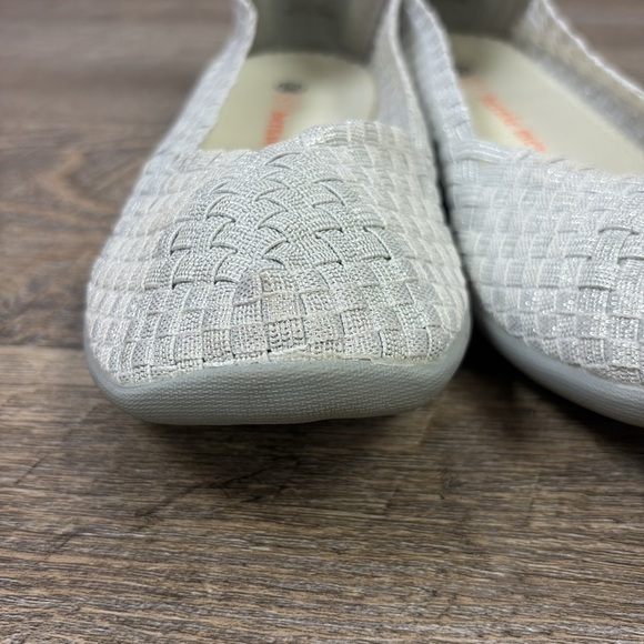 Bernie Mev Women’s Comfortable Catwalk Flats -Silver Grey EU 38 / US 8 - Picture 8 of 10